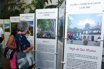 La fiesta aniversario de Global se celebró este miércoles en el Cabildo grancanario (Foto TA)